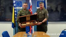 Nelnk Generlneho tbu OS SR navtvil slovensk kontingent v Bosne a Hercegovine